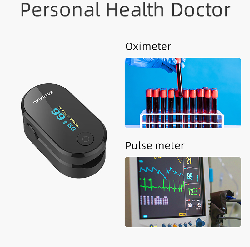 Finger clip oximeter